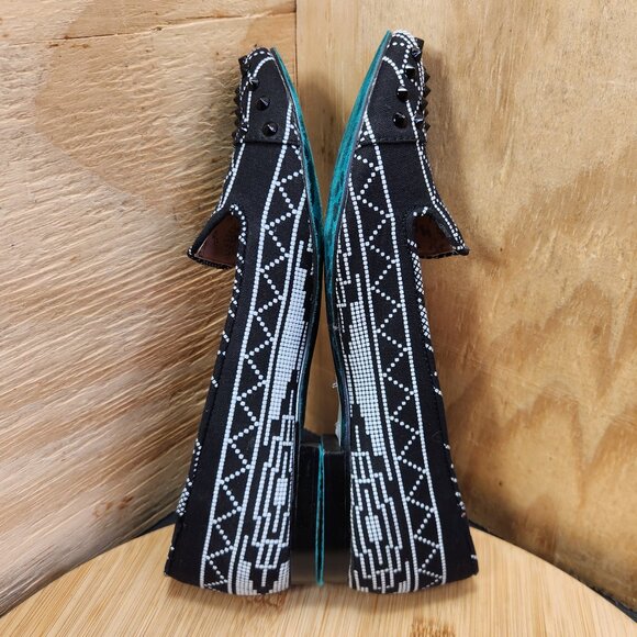 Betsy Johnson Betseyville Spike Beaded Pointed Toe Loafer Flat Shoes - Picture 7 of 9